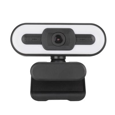 China PC Video Conferencing 4K HD Webcam With Rotatable USB 2.0 And Fill Light Web Camera PC Computer 3.0 Camera With Microphone for sale