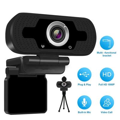 China PC Full HD 1080P Computer Web Camera Live Streaming Video Conference Digital Mini Web Cam USB Webcam Video Conferencing for PC Network for sale