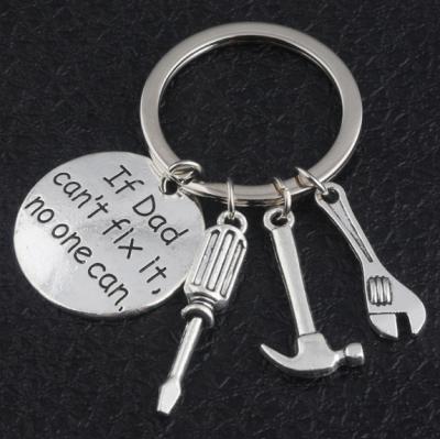 China Promotion Gift OEM Fashion 3D Metal Key Chain Fathers Day Gifts With Fast Delivery for sale