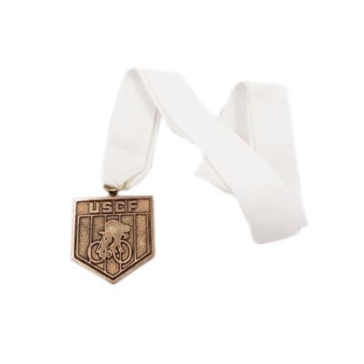 China China Factory Custom Metal Marathon Sports Event Medal With Ribbon for sale