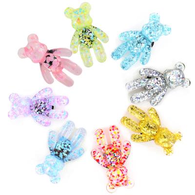 China 2021 Lady Decoration Croc Charm Hot Resin Fashion Amazon Sale Diy Bear Hole Accessories Shoes Buckle for sale