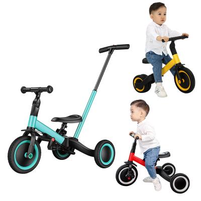 China Ride on toy china factory 1.5 to 5 years old 3 in 1 triciclo plegable ninos balance bike baby tricycle 3 wheel toddler tricyce for kids for sale