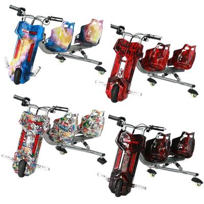 China Hot Sale Factory Sale Drift Scooter Tricycle Two Seats Unisex Smart Electric Scooter Drift Electric Scooter For Kids for sale