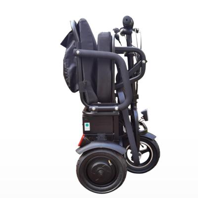 China Unisex Discapacidad Scooter Motorizado 48V 3 Wheel Folding Electric Handicap Mobility Scooter Foldable For Elder Travel for sale