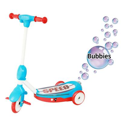 China With bubble scooter Para ninos 2 in 1 child electric foot bubble scooters 3 wheel children kids scooter for kids for sale