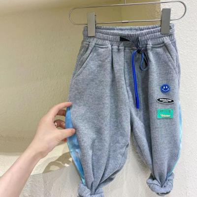 China 2021 autumn new children's face breathable smile pants for sale