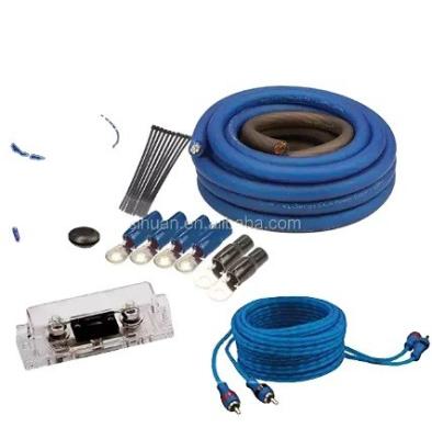 China Actualice el audio de su auto con el conector RCA de Walmart 8AWG 4AWG 0AWG Car Amp Wiring Kit en venta