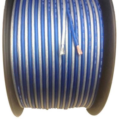 China 8.0mm Outer Diameter OFC Speaker Audio Cable Wire Made with 99.99% Oxygen-Free Copper for sale