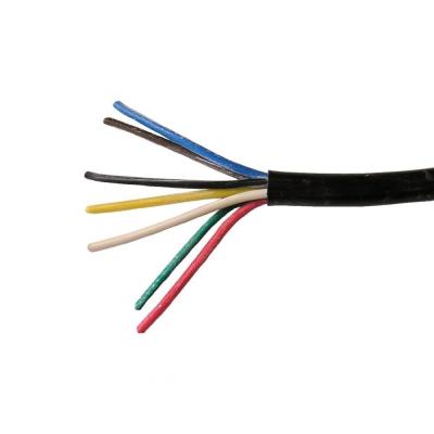 China 7 Conductor PVC Coated Copper RVV Wire Cable 0.75x7 for Industrial Applications for sale