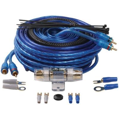 Chine Kit d'amplificateur audio pour voiture Haiyan Sihuan 4 Gauge CCA Installation pour véhicules à vendre