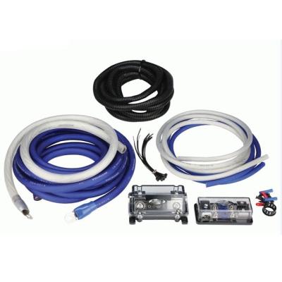 China OFC Conductor 4ga Oversized 100% True Gauge AWG Car Audio Wiring Kit for Audio Lovers for sale