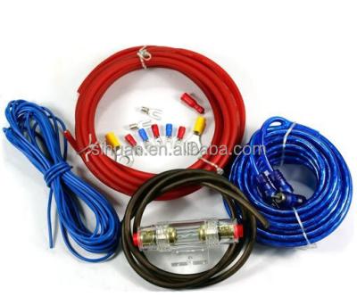 China Hot Performance Double Shielded RCA Cable Kit for Professional Car Audio Amplifier for sale