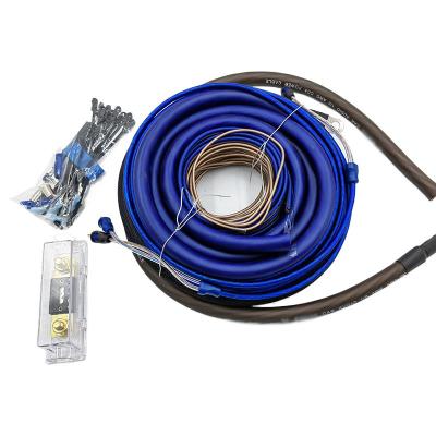 China Speaker CCA/OFC Copper Wire 4/8 Gauge Car Amp Wiring Kit for Improved Signal Transfer for sale