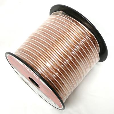 China Copper OFC Speaker Wire Cable with RCA Connector Type and Customized Outer Diameter for sale