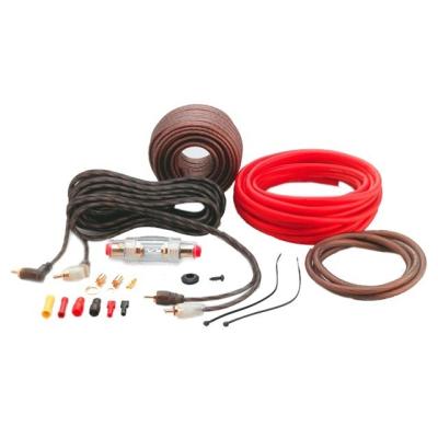 China Customizable 4 8gauge Car Audio Cable Kit with Bare Copper Conductor for sale