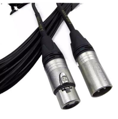 China 1/4 Inch Audio XLR Instrument Cable Straight to Right Angle for Bass Electric Guitar for sale