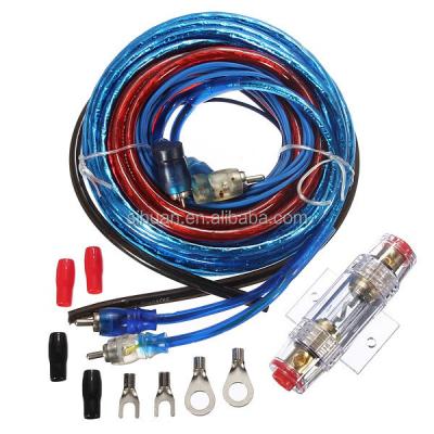 China ofc Optimaliseren Versterker Installatie Met Stranded Leider 4 Gauge Amp Wiring Kit Te koop