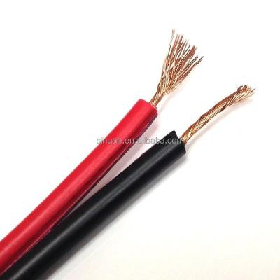 China Home Theater 12 Gauge Stranded Wire Vermelho e Preto PVC Jacket Speaker Cable para Sistema de Áudio à venda