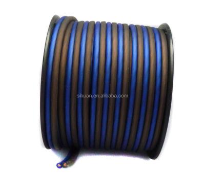 China CE Approved 14 Gauge Stranded Wire Speaker Cable with Bare Copper Conductor Any Outer Diameter Specification for sale