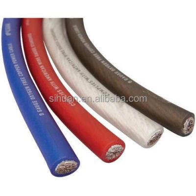 China Soft PVC Jacket Car Audio 2/0 Gauge/awg Amp Power Ground Cable Wire 50mm 35mm 20mm 16mm for sale