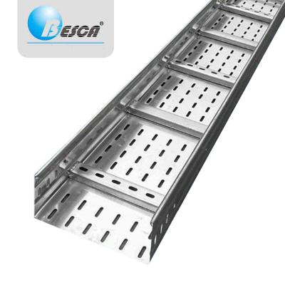 China Philippines Besca Steel Aluminum Bend Price List Steel Cable Tray for sale