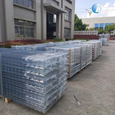 China Cable Laying Besca Hot Dip Galvanized Fine Accessories Cable Mesh Cable Tray for sale