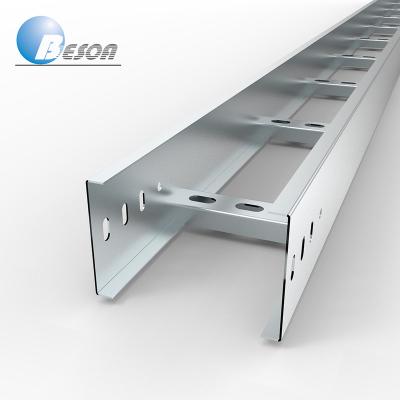 China Steel Ladder GI Cable Tray With Hex Head Bolt and Nut for sale