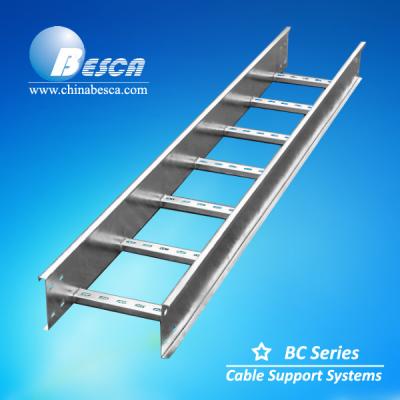 China Best quality electrical cable ladder systems/steel cable tray ladder support for sale