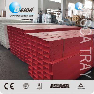 China Besca Steel Cable Ladder System Accessories Under Floor Trunking for sale