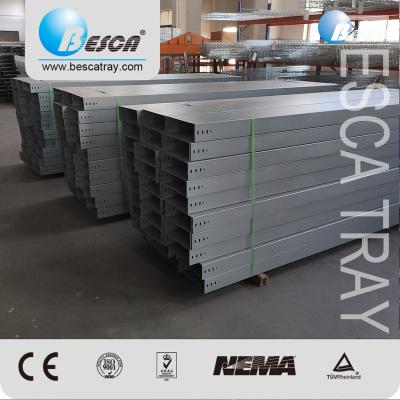 China Besca CE NEMA Stainless Steel Steel Raceway Outside Metal Cable Trunking for sale