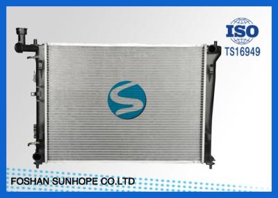 China Oil Cooler Hyundai Car Radiator 16AT , 2007 Hyundai Elantra Radiator Plastic Tank HYU054 for sale