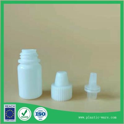 China 5ml dropper bottle PE material white color or clean Paint bottles Ophthalmic bottle for sale