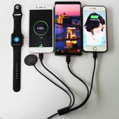 China MP3/MP4 player 2020 wholesale newcomer 4 in 1 fast wireless charging cable for type-c cable for sale