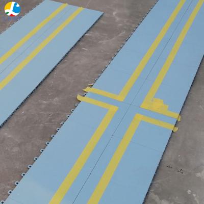 China High Quality Waterproof Wear Resistant Anti-Slip Built-in Plastic Roller Hockey Floor Tiles for sale