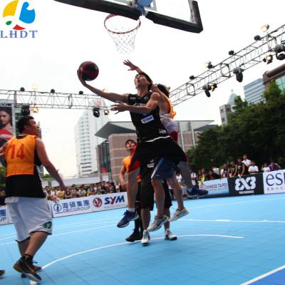 China Eco - Friendly Hot Sale Basketball PP Interlocking Sports Flooring Universal Court Flooring for sale