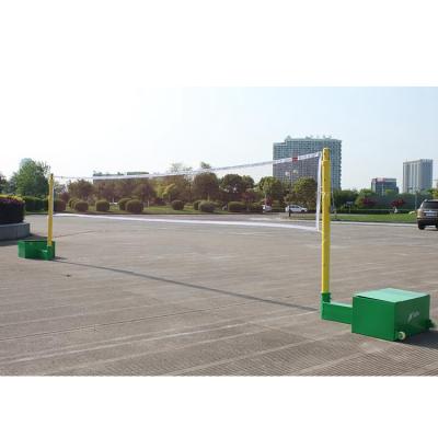 China Professional Quality Portable PE Beach Volleyball Net Set Custom PE Volleyball Net LHDT-VN1 for sale