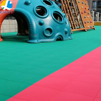 China Recyclable Kindergarten Eco-friendly Kids School Flexible Playground Interlocking Super Soft PP Mats for sale