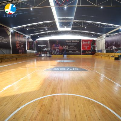 China China Supplier Durable Professional Gym Maple Wood Sports Flooring For Basketball Court for sale