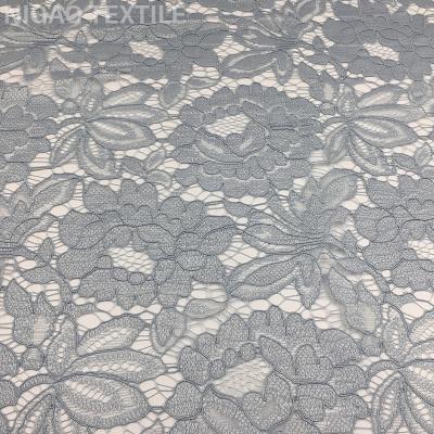 China Sustainable China Supplier Embroidery Net Mesh Lace Fabric For Garments for sale