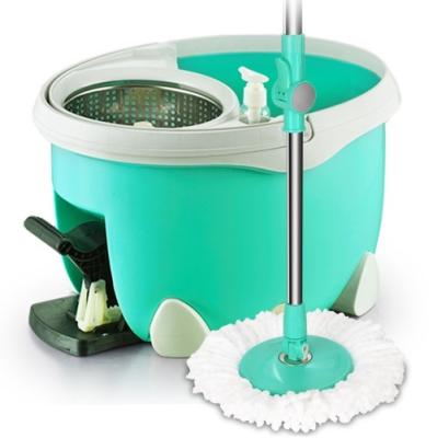 China Sustainable Telescopic Pole Microfiber Mop Floor Mop Bucket for sale