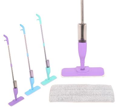 China Top Selling Magic Viable Stainless Steel Long Handle Microfiber Cleaning Flat Water Spray Hot Selling Broom Low Price Spray Mop for sale