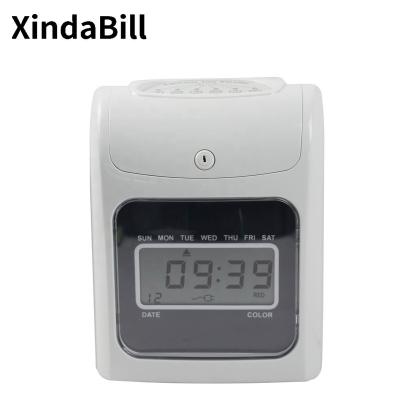 China High Quality Punched Card Time Recorder W-S2 Time Recorder Digital Attendance Time Recorder W-S2 for sale