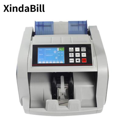 China 100% Accurate 2820P Pakistan Value Money Counting Machine TFT Show Bill Counter Detector For Bank for sale