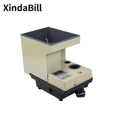 China CS-400 Accuracy Automatic Counting Sorting Ready To Ship Coin Sorter Coin Counter Machine High Quality Desktop Counting Product for sale