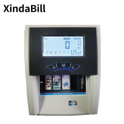 China Handheld Currency Bill Counter Machine Detector Billetes Falsos Cash CHF LBP SCRUB BAND Transistor-Resistor Coupled Logic Circuit ARP Machine HL-306 Mini Fake Money Detector USD EUR Money for sale