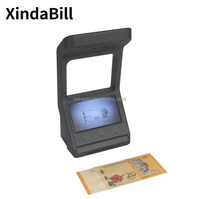 China Detect HL-V80 MG 3D Money Detector Currency Bill Function Portable UV Check Passport Detect Machine With Battery for sale