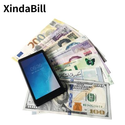 China Portable Money Detector Money Machine HL-V300 Touch Screen Multicurrency USD EUR Transistor-Coupled Logic Circuit LBP Bill Detecting for sale