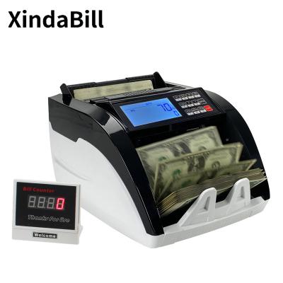 China 100% Accurate 6800D Currency Note Bill Cash Counting Machine Detector Money Counter MG UV IR Detecting With LCD Display for sale