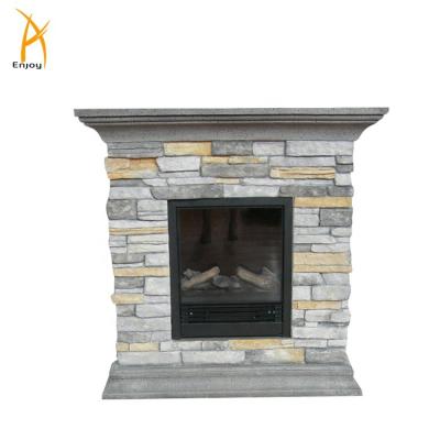 China Traditional Home Decorative Heating Cheap Electric Fireplace Mantel for sale