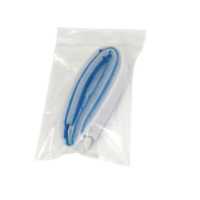 China Soft material ready stock soft tissue with hook closurehigh quality tracheostomy tube holder for sale